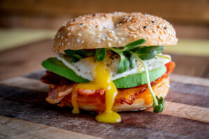 Egg & Bacon Bagel