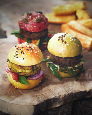 Gourmet Vegetarian Sliders -  12 Pieces
